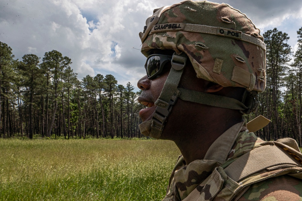 1-114th Infantry Regiment mortar platoon training