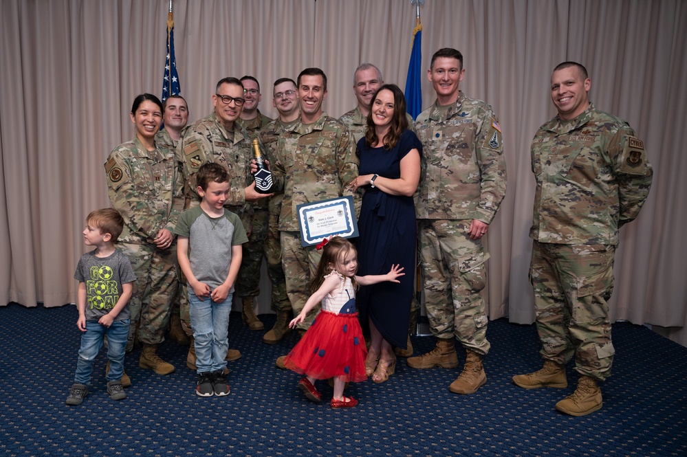 Master Sergeant Release Ceremony held