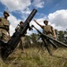 1-114th Infantry Regiment mortar platoon training