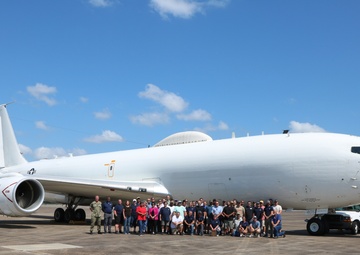 First E-6B inducted under new maintenance contract