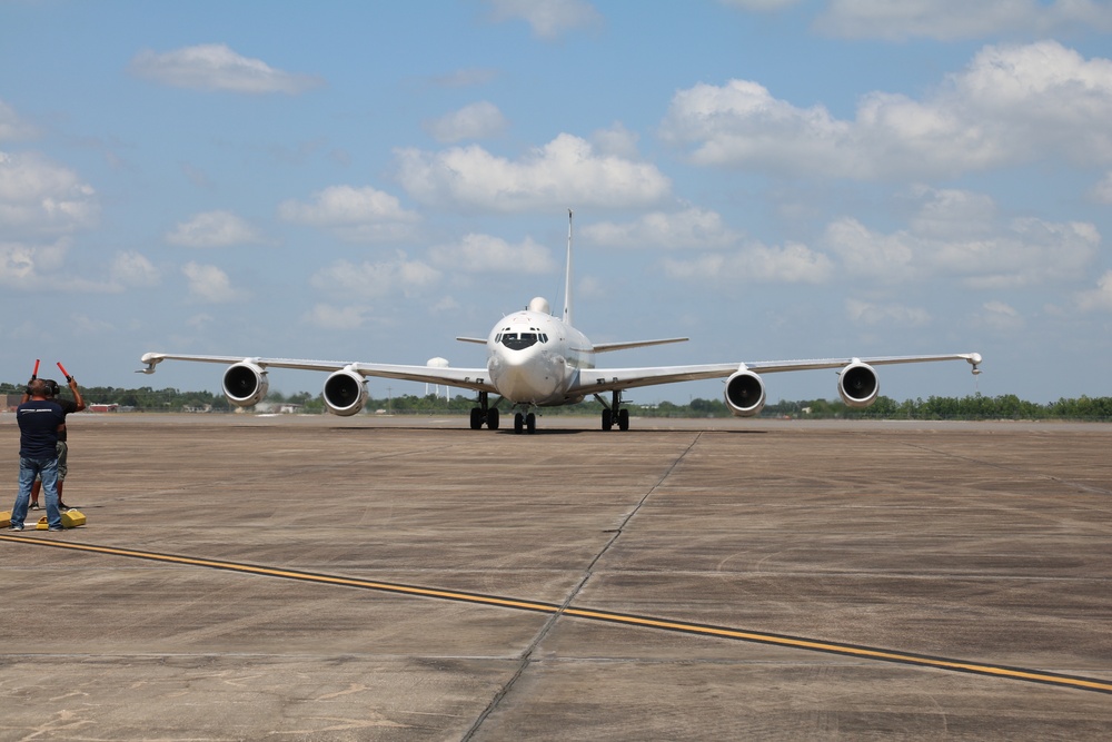 First E-6B inducted under new maintenance contract