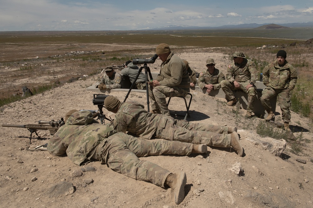 Idaho Army National Guard Annual Training 2022 - Snipers; Part I