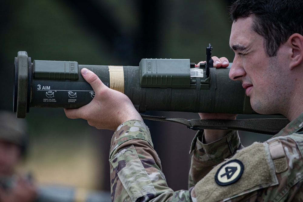 1-114th Infantry Regiment AT4 training