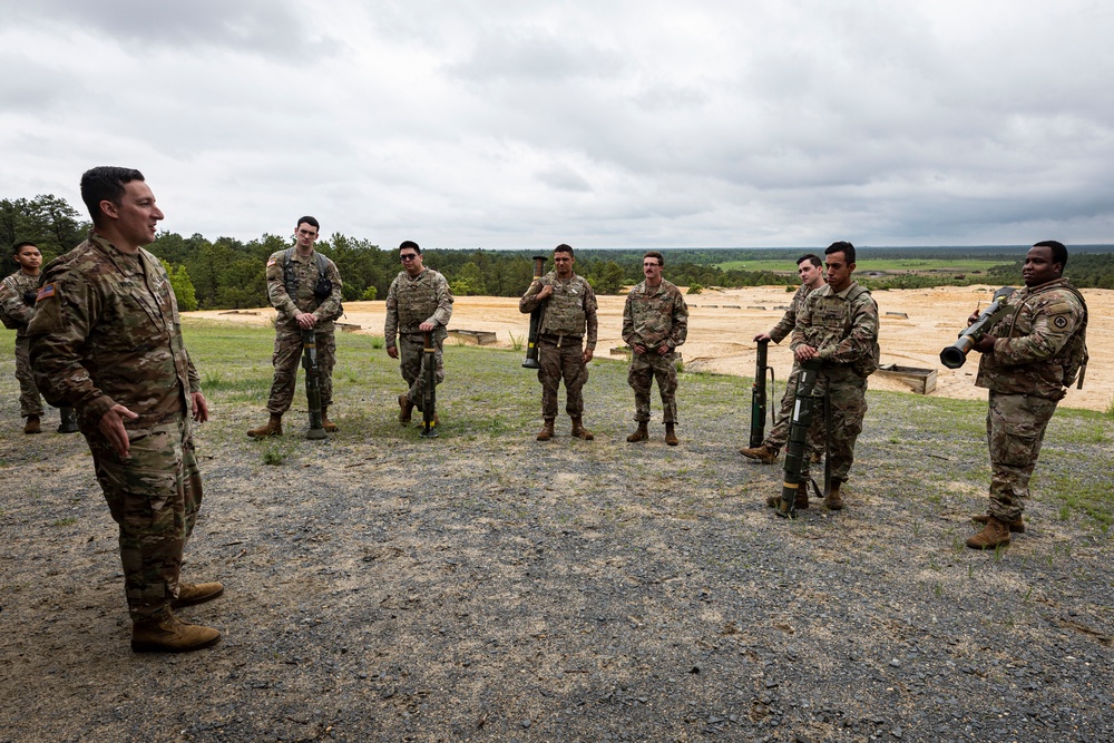 1-114th Infantry Regiment AT4 training