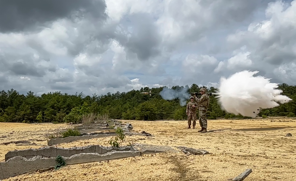 1-114th Infantry Regiment AT4 training