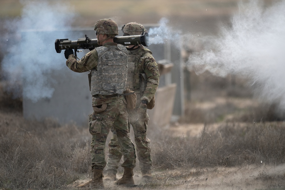 Idaho Army National Guard Annual Training 2022 - Charlie Company AT4 Anti-Tank Training