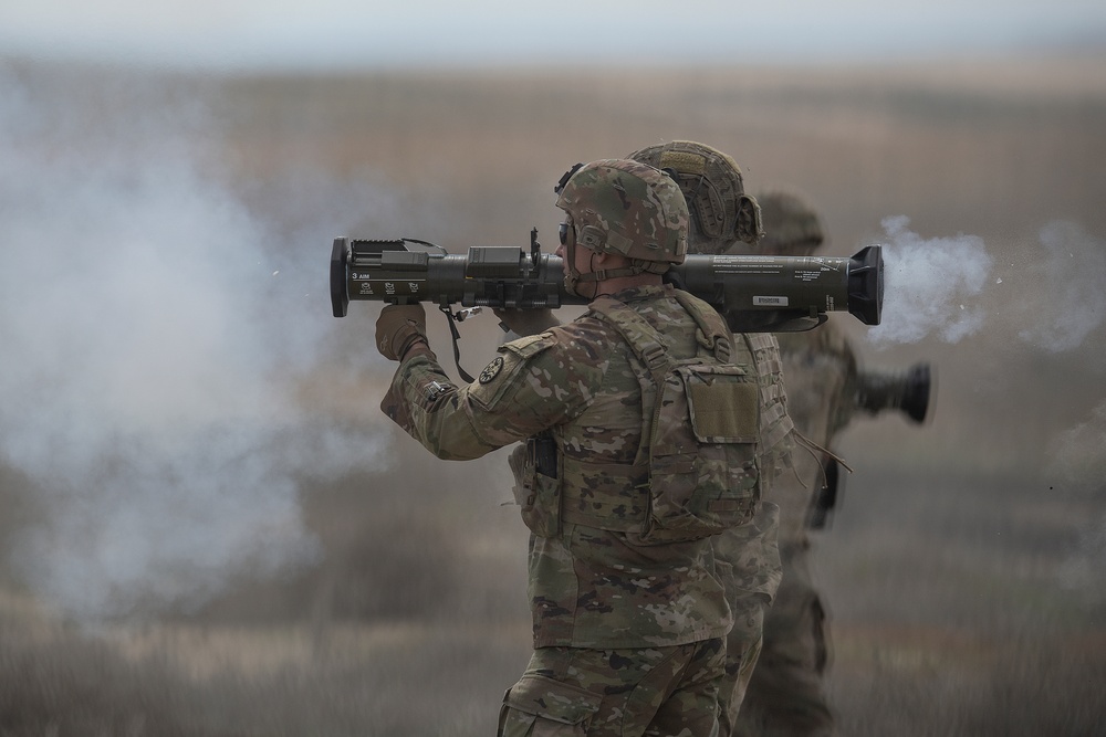 Idaho Army National Guard Annual Training 2022 - Charlie Company AT4 Anti-Tank Training