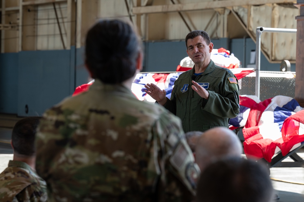 ANG Director Visits 105th Airlift Wing, New York National Guard