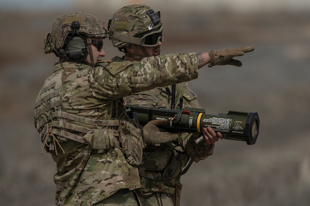 Idaho Army National Guard Annual Training 2022 - Charlie Company AT4 Anti-Tank Training