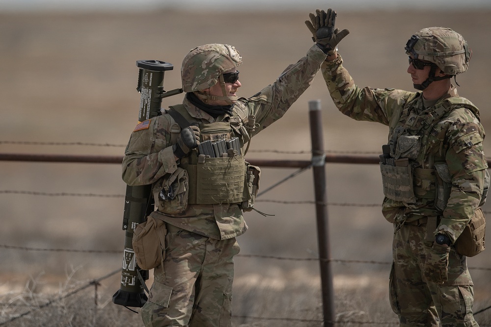 Idaho Army National Guard Annual Training 2022 - Charlie Company AT4 Anti-Tank Training