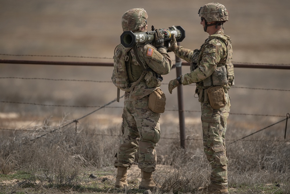 Idaho Army National Guard Annual Training 2022 - Charlie Company AT4 Anti-Tank Training