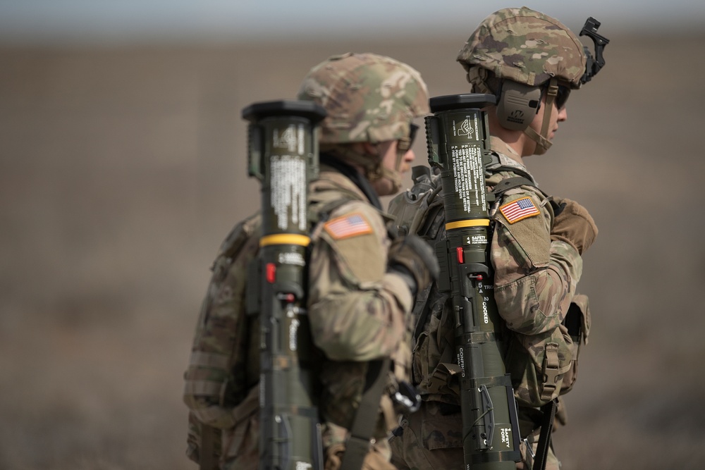 Idaho Army National Guard Annual Training 2022 - Charlie Company AT4 Anti-Tank Training