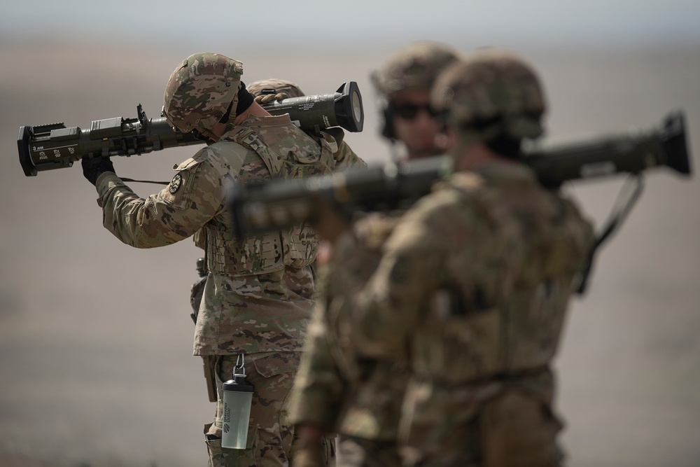 Idaho Army National Guard Annual Training 2022 - Charlie Company AT4 Anti-Tank Training