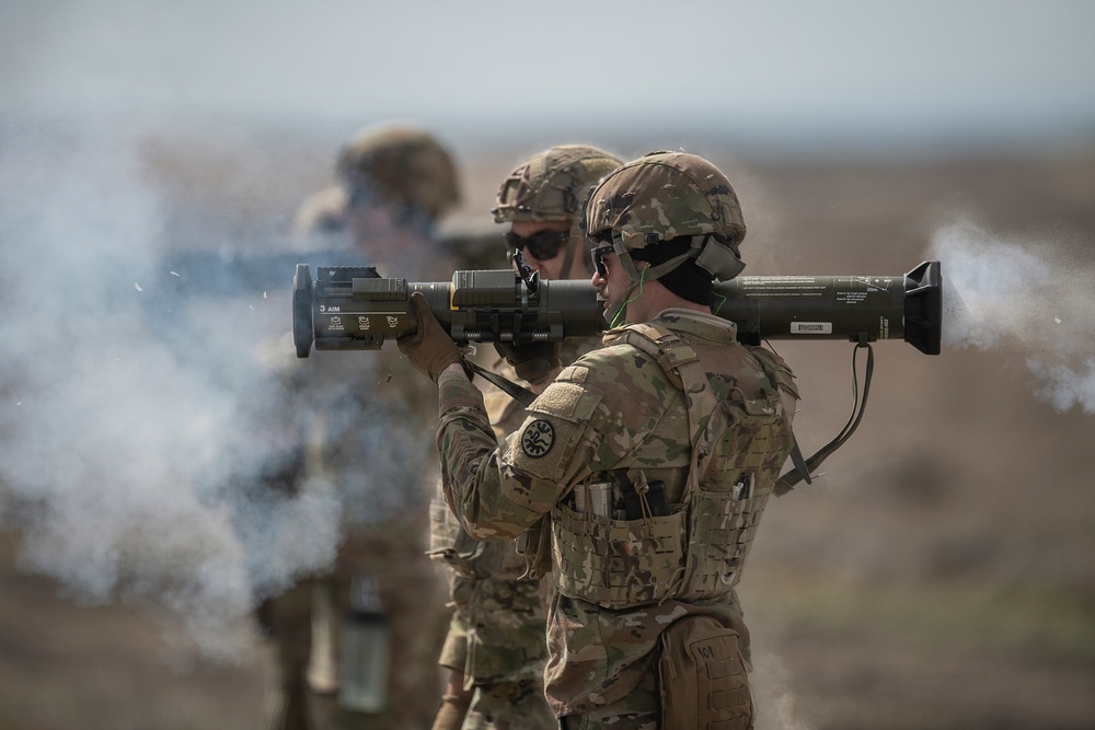 Idaho Army National Guard Annual Training 2022 - Charlie Company AT4 Anti-Tank Training