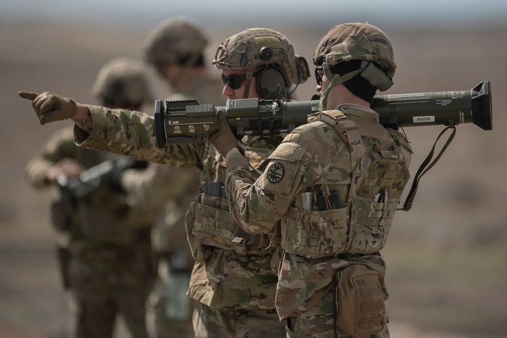 Idaho Army National Guard Annual Training 2022 - Charlie Company AT4 Anti-Tank Training