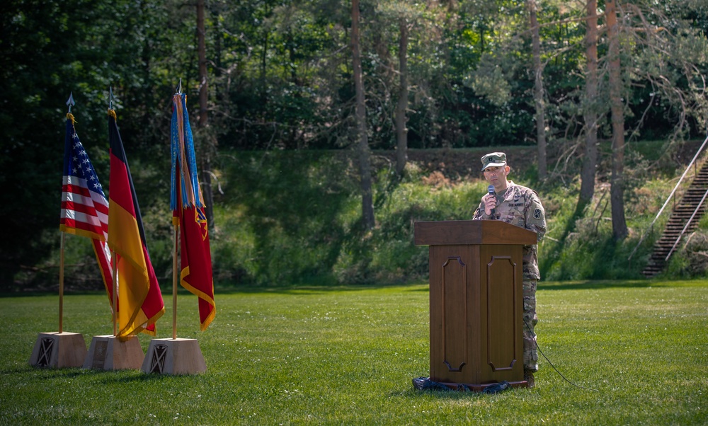 HHB, 10th AAMDC Change of Command