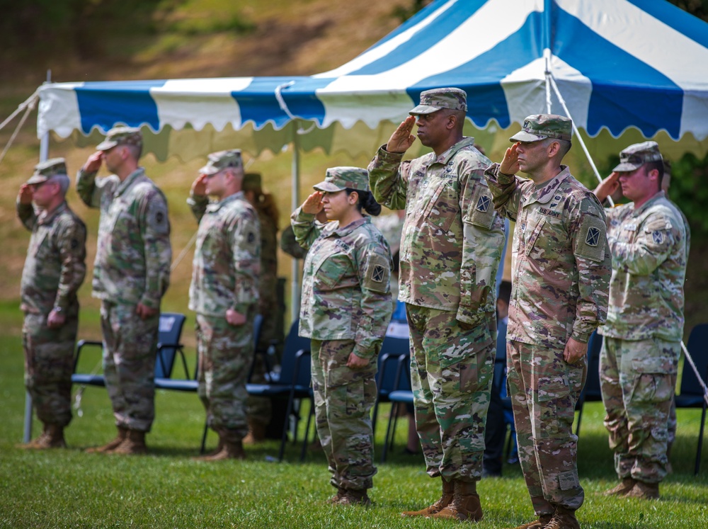 HHB, 10th AAMDC Change of Command