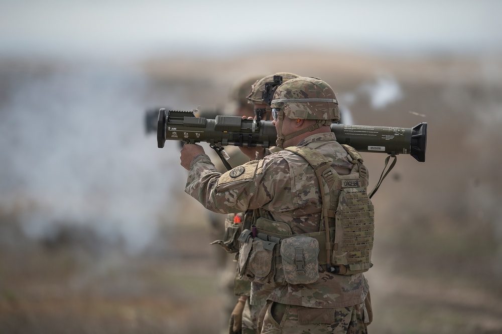 Idaho Army National Guard Annual Training 2022 - Charlie Company AT4 Anti-Tank Training