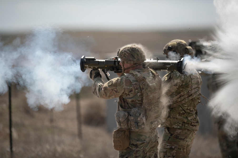 Idaho Army National Guard Annual Training 2022 - Charlie Company AT4 Anti-Tank Training