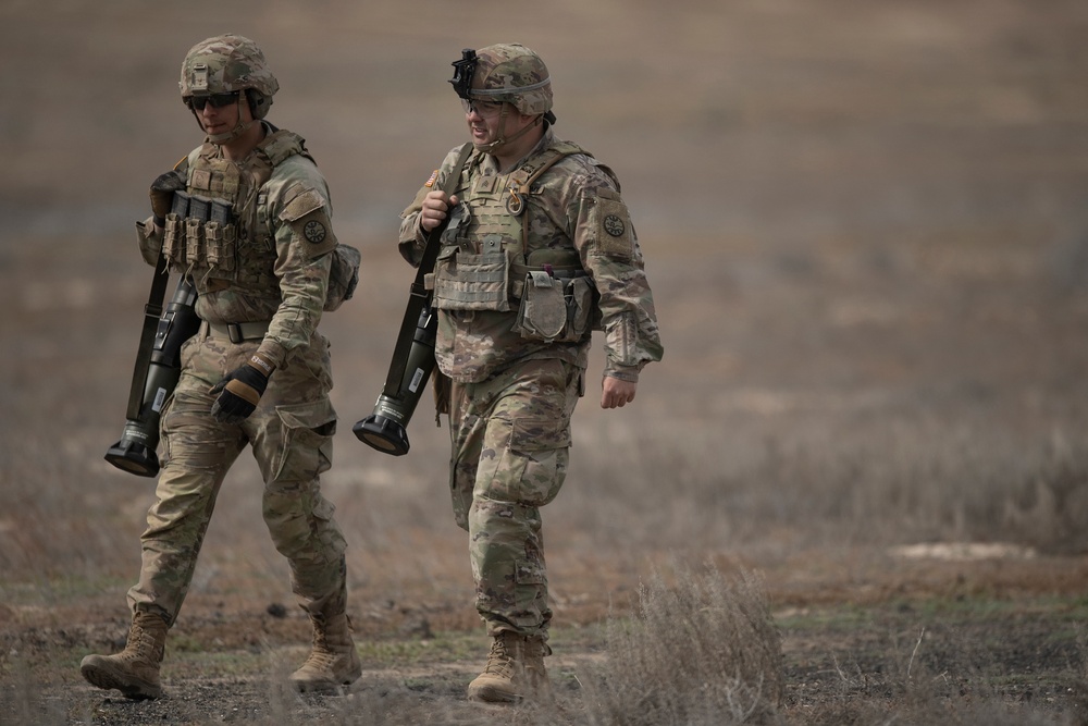 Idaho Army National Guard Annual Training 2022 - Charlie Company AT4 Anti-Tank Training