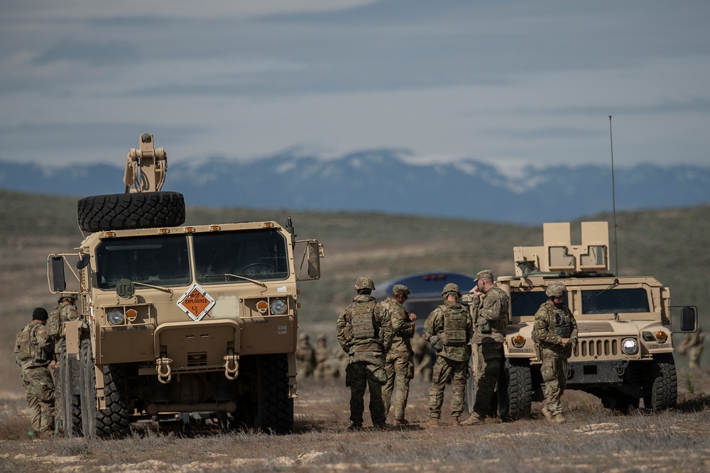 Idaho Army National Guard Annual Training 2022 - Charlie Company AT4 Anti-Tank Training