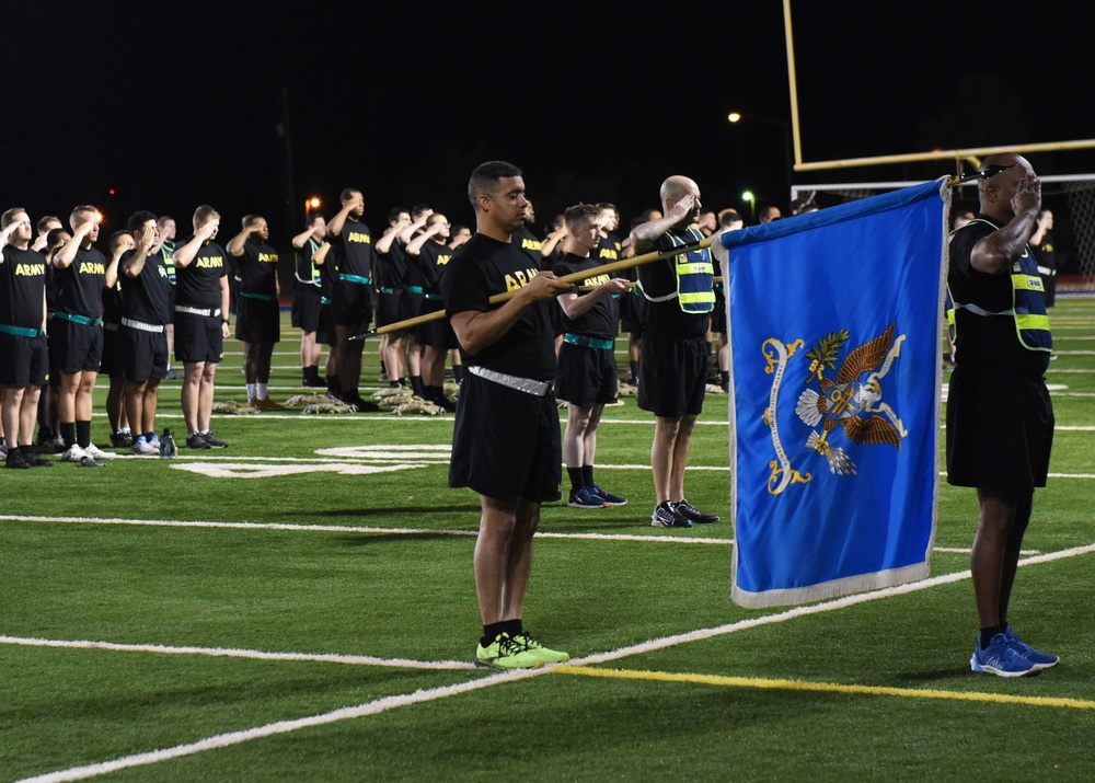 344th Military Intelligence Battalion Formation Run