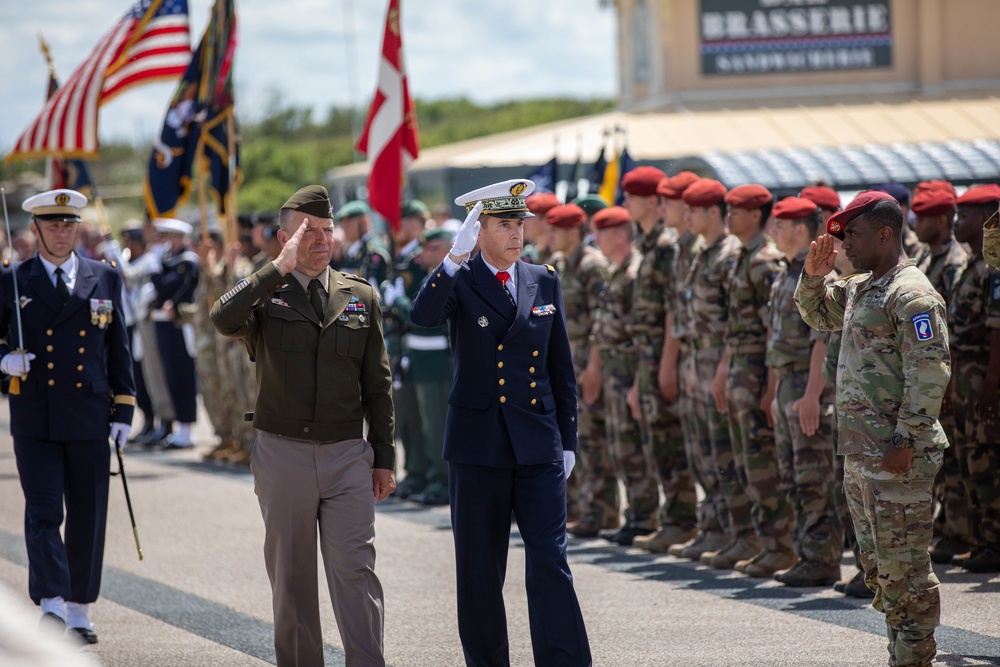 78th D-Day Anniversary: Utah Beach Ceremony