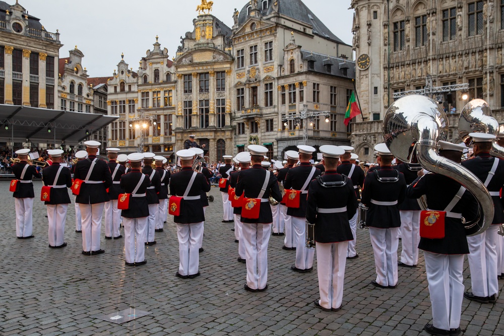 2d Marine Division Band- Belgian Defence International Tattoo 2022 - Day Five