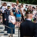 Minister of Defense of The Republic of North Macedonia Slavjanka Petrovska Participates in a Public Wreath-Laying Ceremony at the Tomb of the Unknown Soldier