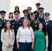 Minister of Defense of The Republic of North Macedonia Slavjanka Petrovska Participates in a Public Wreath-Laying Ceremony at the Tomb of the Unknown Soldier
