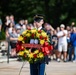 Minister of Defense of The Republic of North Macedonia Slavjanka Petrovska Participates in a Public Wreath-Laying Ceremony at the Tomb of the Unknown Soldier