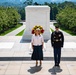 Minister of Defense of The Republic of North Macedonia Slavjanka Petrovska Participates in a Public Wreath-Laying Ceremony at the Tomb of the Unknown Soldier