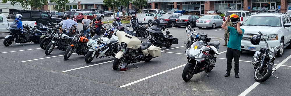 Look twice for bikes; 1FW hosts Motorcycle Safety Day and ride