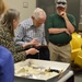 Museum volunteers visit artifact storage facility