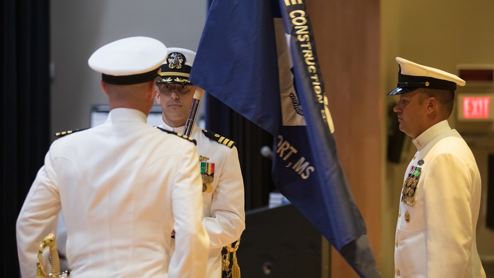 NMCB-11 Holds Change of Command Ceremony