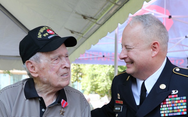 84th Infantry Division, WWII Soldier Honored