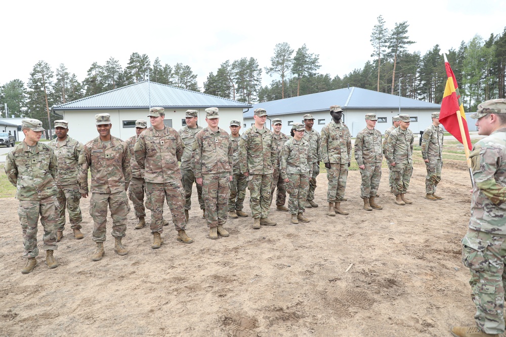 1st Infantry DIVARTY Soldiers promote in Poland