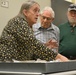 Museum volunteers visit artifact storage facility