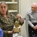 Museum volunteers visit artifact storage facility