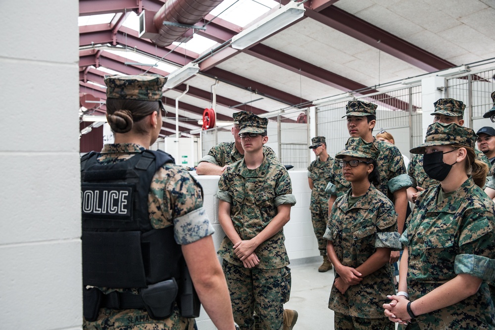 JROTC cadets visit MCAS Miramar