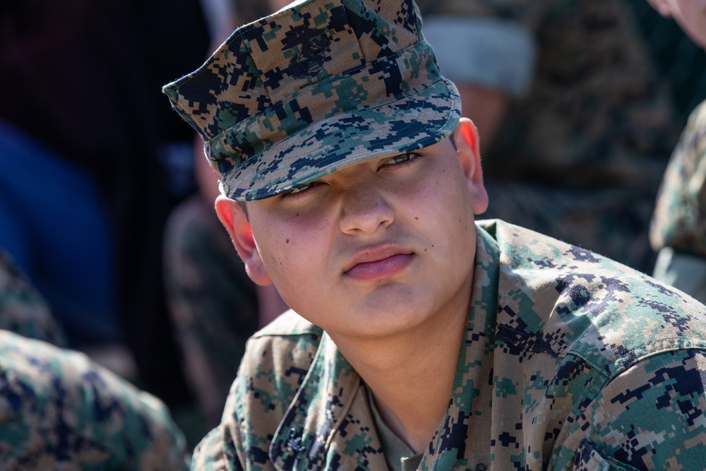 JROTC cadets visit MCAS Miramar