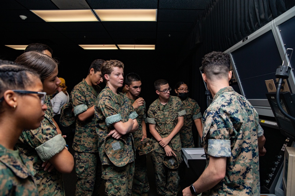 JROTC cadets visit MCAS Miramar