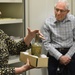 Museum volunteers visit artifact storage facility