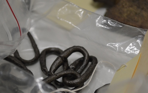 USS Cumberland artifacts