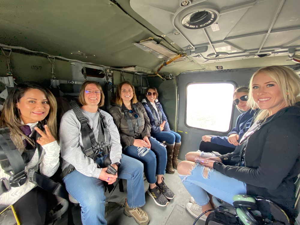 Aviation spouses soar the skies with 1-211th ARB