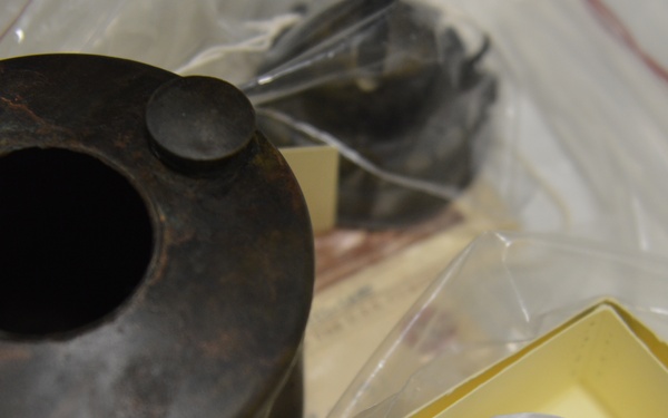 USS Cumberland artifacts