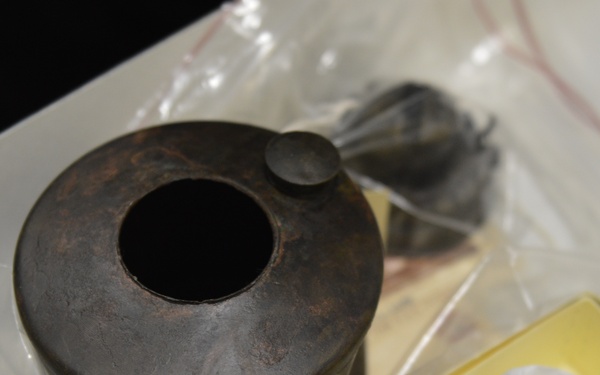 USS Cumberland artifacts