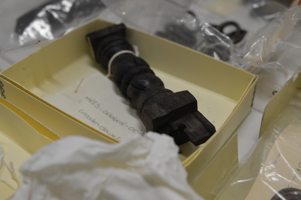 USS Cumberland artifacts