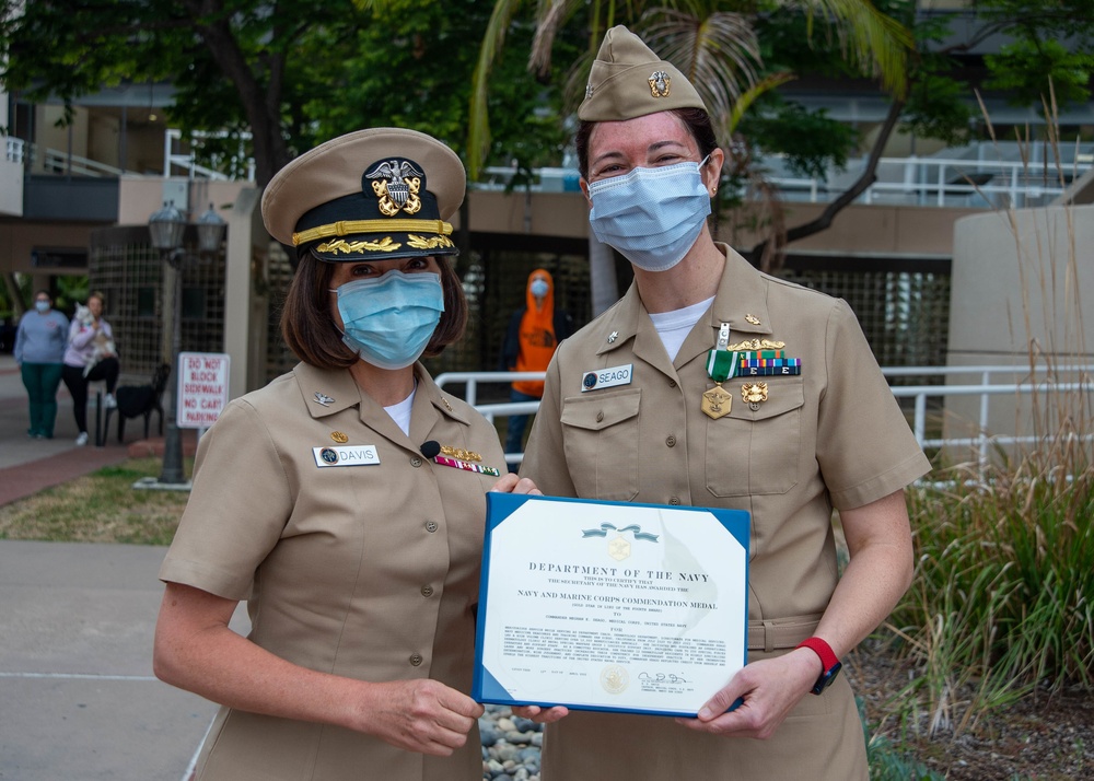 NMRTC San Diego Awards Sailors