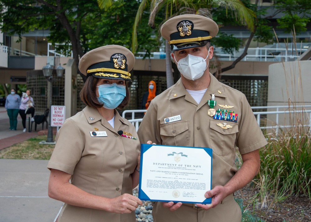 NMRTC San Diego Awards Sailors